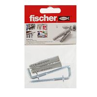 Дюбель Fischer UX 8X50 R с кромкой + шуруп-коcтыль (2 шт)-пакет картинка